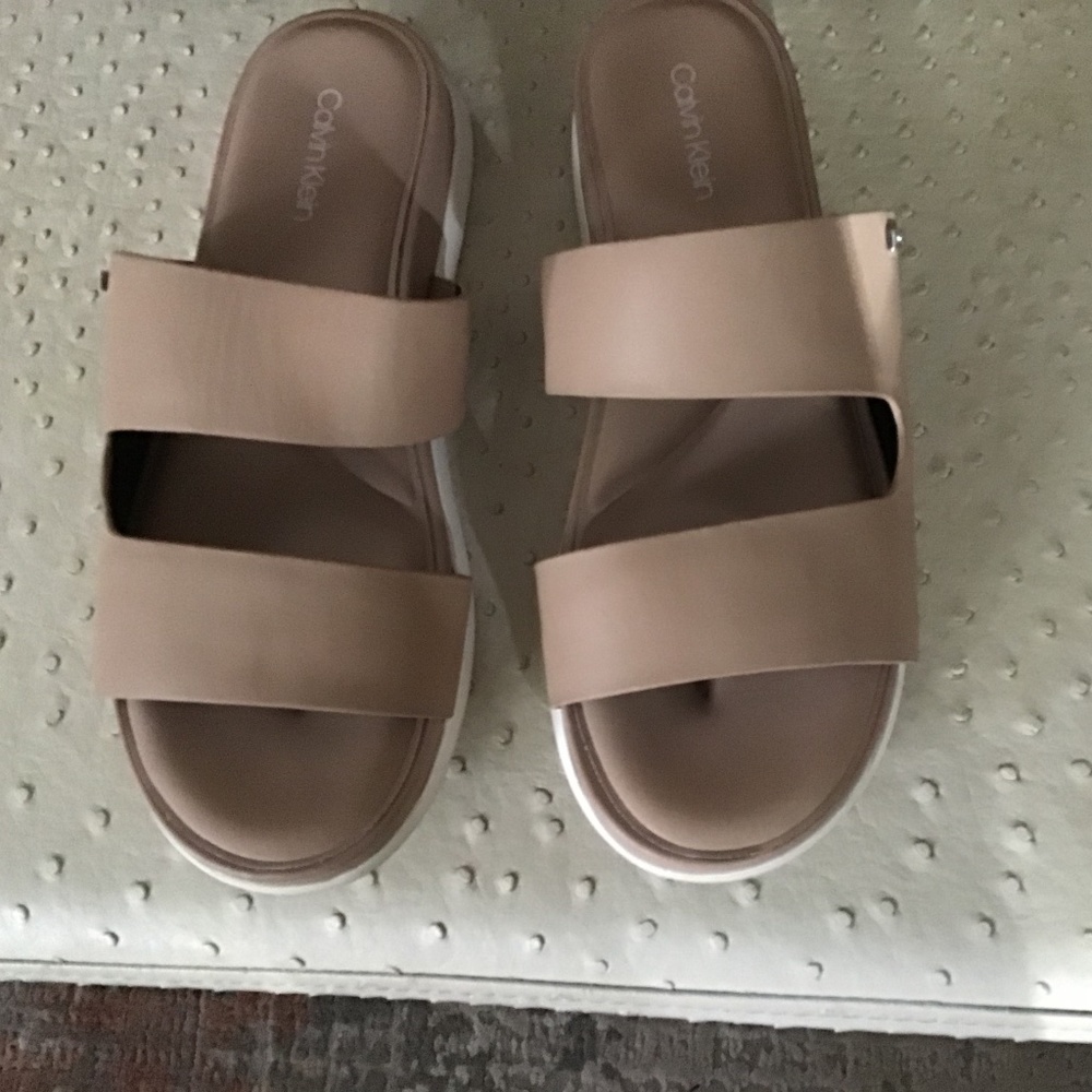 Calvin Klein Two Strap Sandal